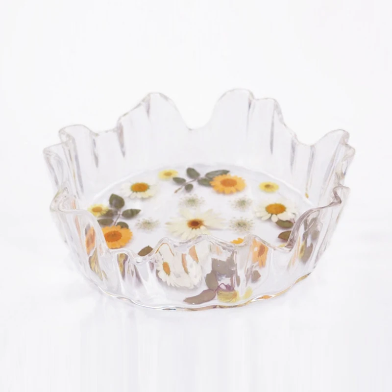 

Irregular Flower Pot Shelf Tray Epoxy Resin Mold Storage Box Silicone Mould DIY Crafts Jewelry Contanier Casting Tool