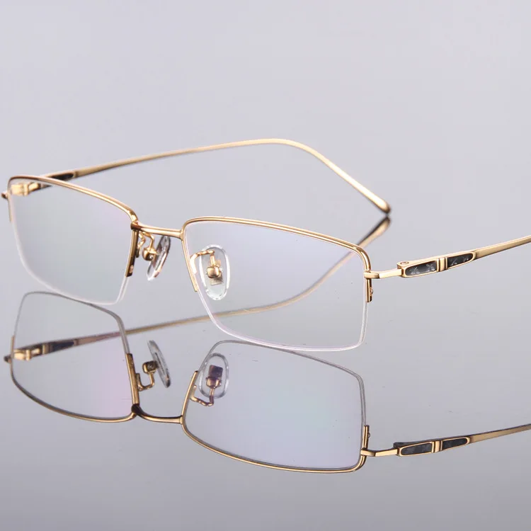 Short-sighted Spectacle Frame Men's Pure Titanium Spectacle Frame Optical Spectacle Frame Fashion Business Spectacle Frame