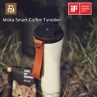 Kiss kiss fish Moka Smart Coffee Tumbler, портативная Вакуумная бутылка с сенсорным OLED экраном, термос из нержавеющей стали, чашка KKF для кофе