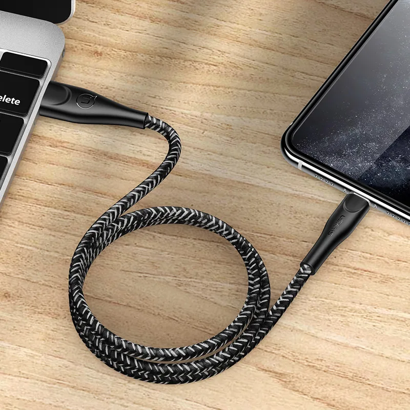 Зарядный кабель для iPhone X 8 7 6s Plus USAMS USB зарядное устройство передачи данных шнур