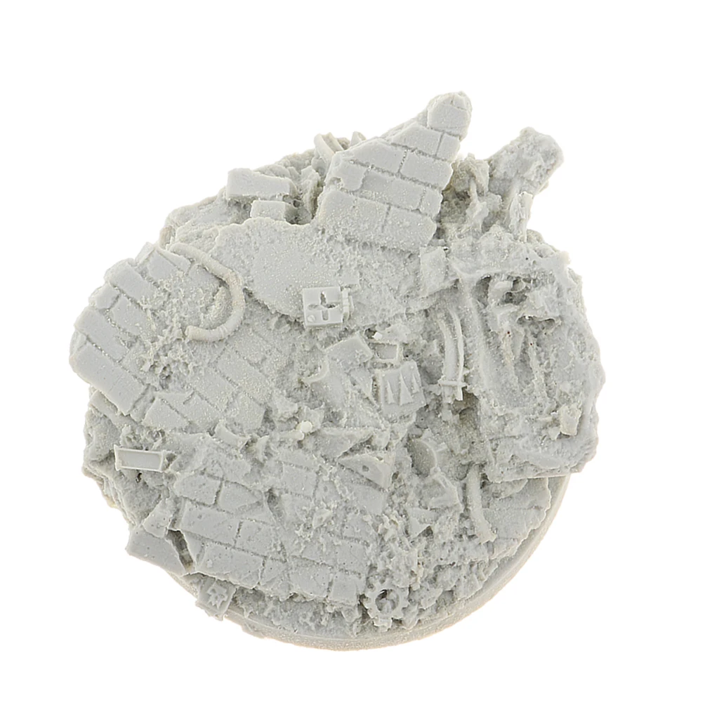 1/35 полимерная круглая основа для сражения на поле боя второй мировой