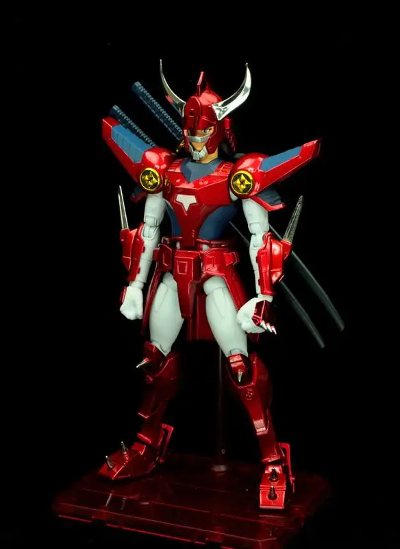 

YoroiDen-Samurai Troopers Ronin Warriors MC RED Seiji Date Action Figure Toys Assemble Anime Model Children Kids Christmas Gift