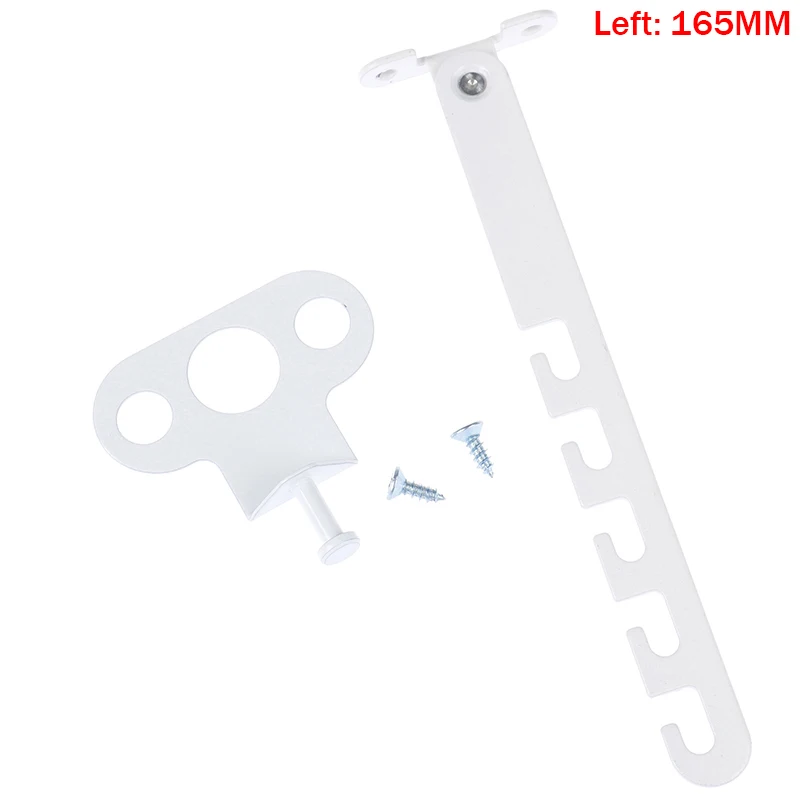 

Left 165mm window limiter latch position stopper casement wind brace home security door and Sash Lock Child Safety protection