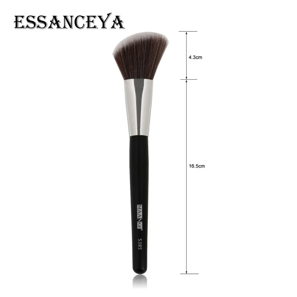 ESSANCEYA, 1 шт., угловая круглая основа, румяна, Кисть для макияжа, кисть для лица, щек, контурные румяна, свободная мощность, косметические кисти для макияжа, инструмент
