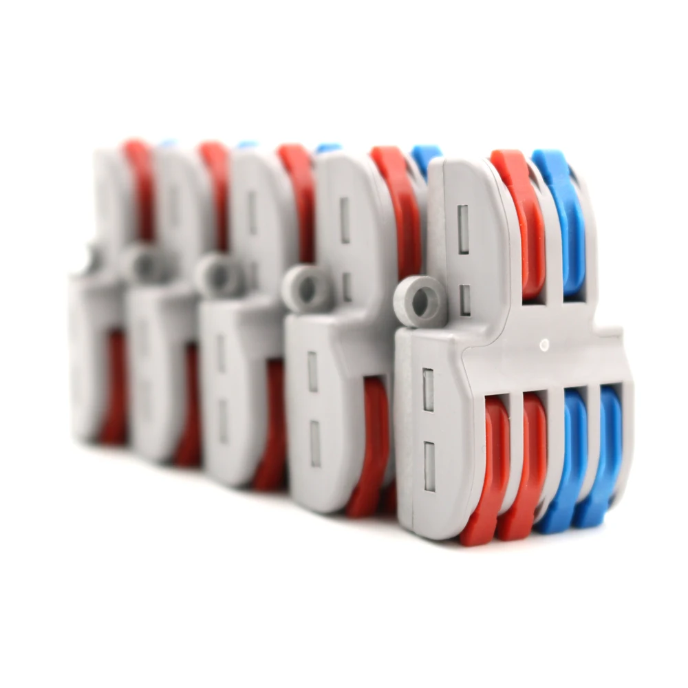 5 шт/лот Мини Быстрый Соединитель проводов универсальный разъем кабеля проводки