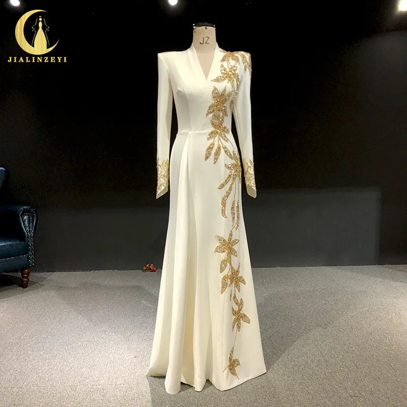Женские вечерние платья с золотыми бусинами юбка годе|Вечерние платья| |