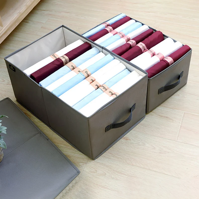 Органайзер для хранения дома и офиса складные коробки из ткани Оксфорд одежды