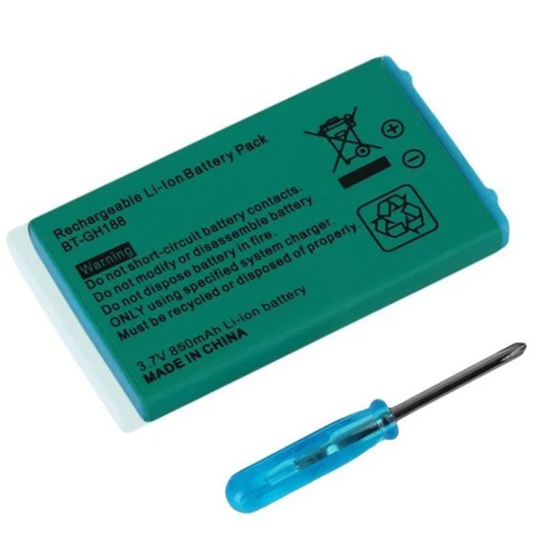 K Высокое качество 850mAh перезаряжаемая литий-ионная батарея + набор инструментов