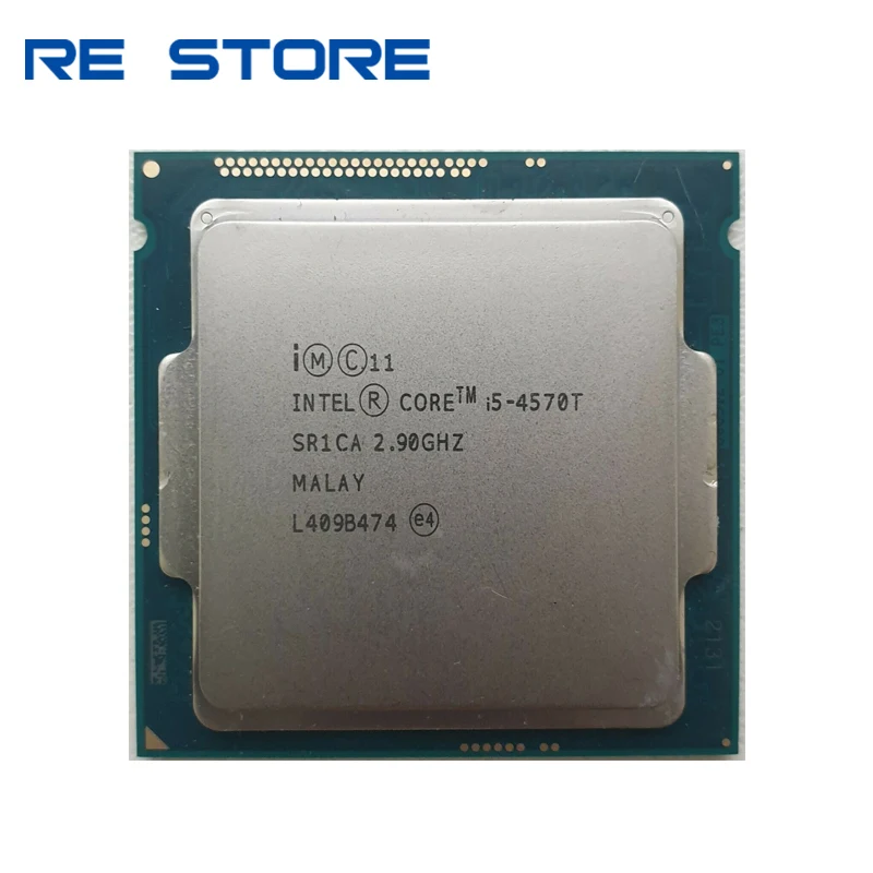 Б/у процессор Intel Core i5 4570T 2 9 GHz двухъядерный четырехъядерный 4M 35W LGA 1150|Процессоры| |