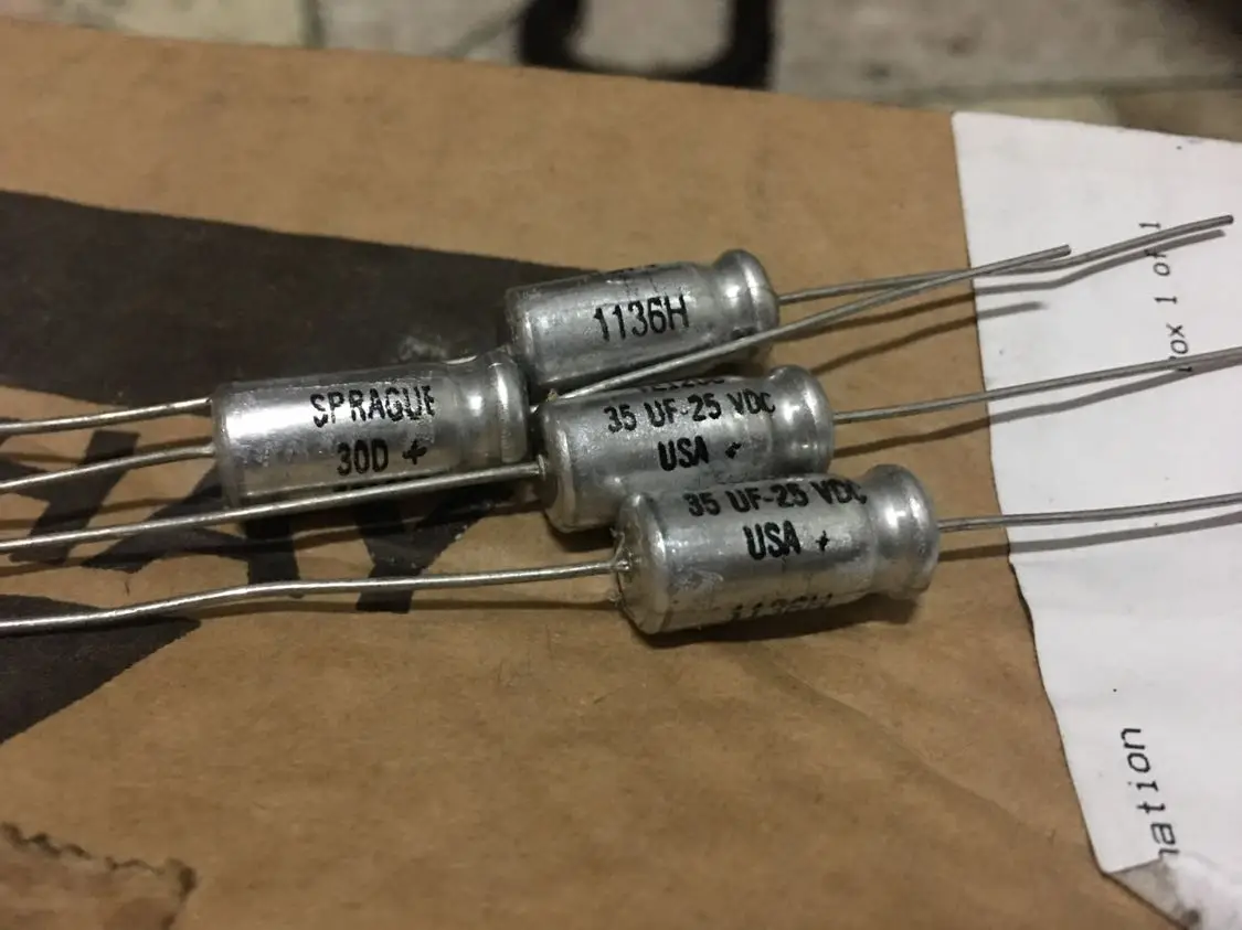 10 шт./30 шт. 25V33UF 33 мкФ/алюминиевая крышка 25В Американский стетоскоп спрэга 30D