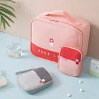 Переносной медицинский бокс для путешествий на открытом воздухе, вместительная портативная тележка для путешествий, бытовая тканевая сумка для аптечки