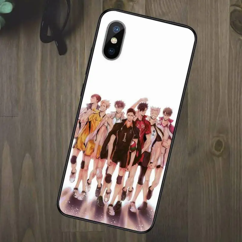 

Anime volleyball boy Phone Case for iPhone 11 12 mini pro XS MAX 8 7 6 6S Plus X 5S SE 2020 XR