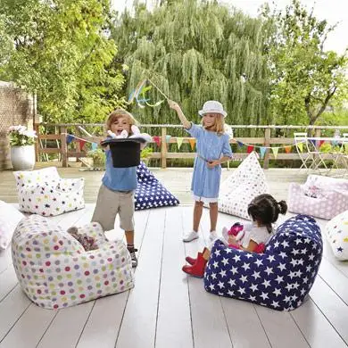 Зеленый круглый ленивый диван для спальни одиночный маленький татами ткань