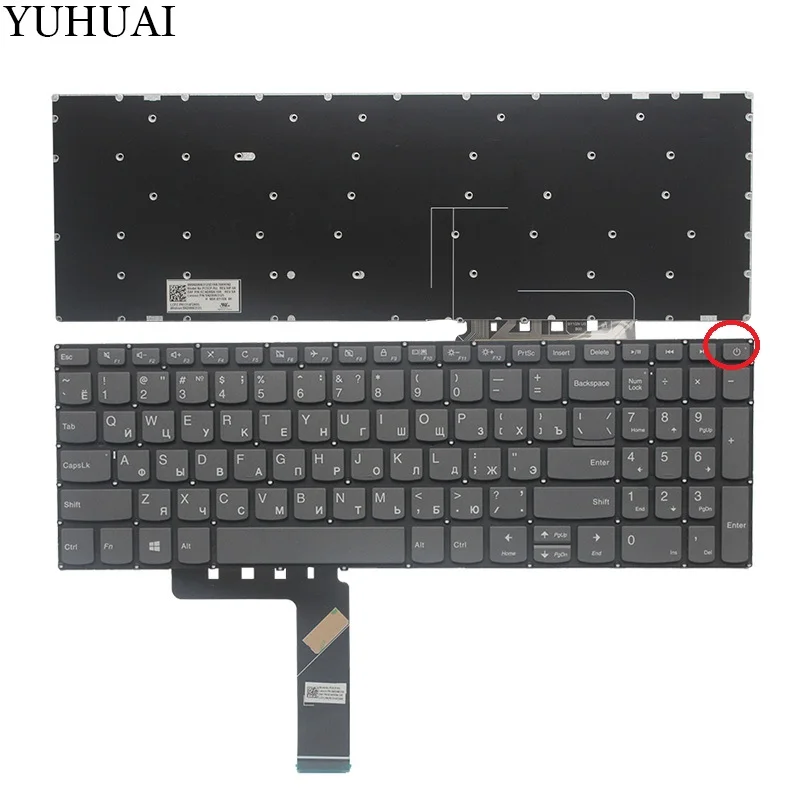 Новая русская клавиатура для ноутбука lenovo IdeaPad 330-17 330-17AST 330-17ICH 330-17IKB RU черная клавиатура без подсветки