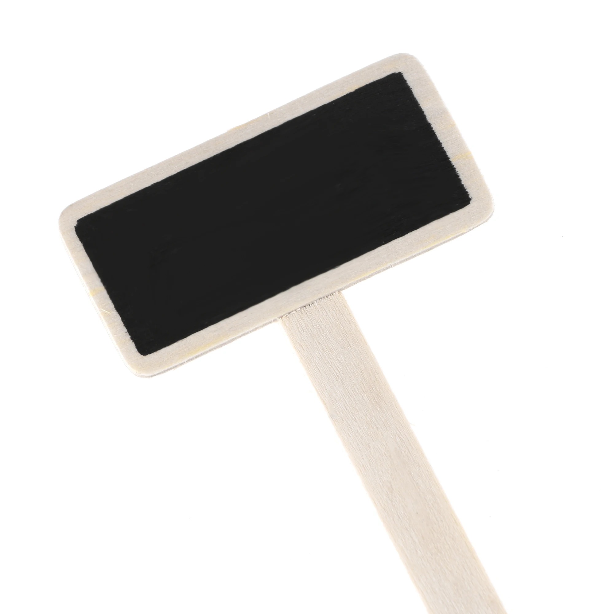 

20pcs Mini Wooden Chalkboard Plant Markers Creative Blackboard Signs Garden Flowers And Plants Tags Garden Decoration