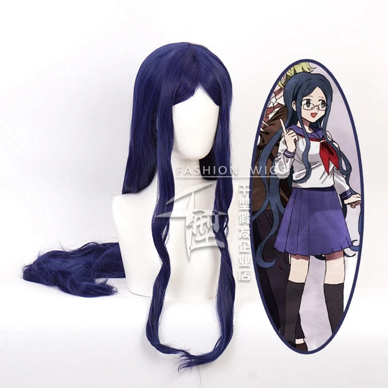 

Длинный кудрявый парик Shirogane Tsumugi Danganronpa V3: Killing Harmony, костюм для косплея, термостойкие аксессуары для волос Dangan Ronpa