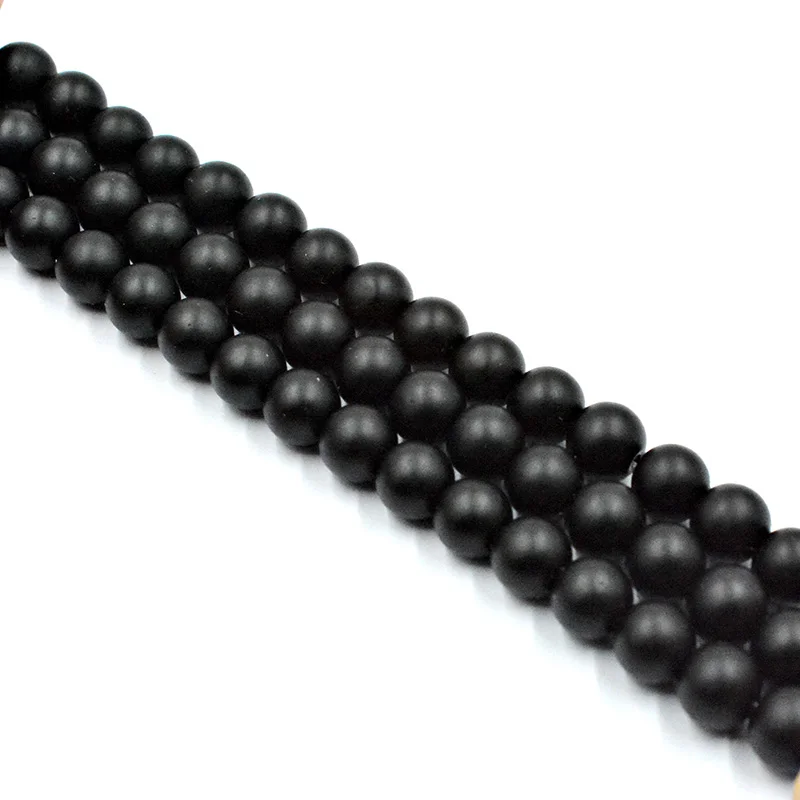 Матовые матовые бусины из розового кварца с натуральным камнем россыпью для