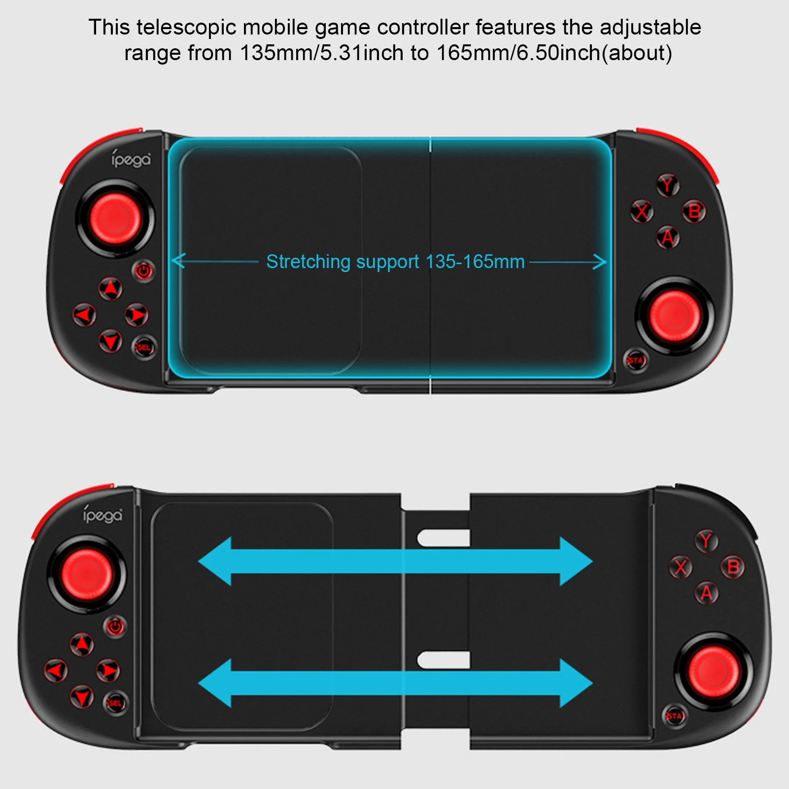 2021 PG-9217 геймпад Bluetooth Беспроводной джойстик PUBG триггеры игровой коврик Android IOS для