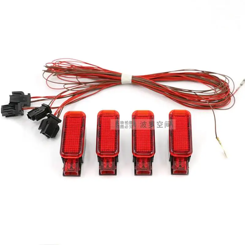 

For Golf 6 MK6 Jette Scirocco Touran Passat CC tiguan superb Footwell lamp Foot lamp harness