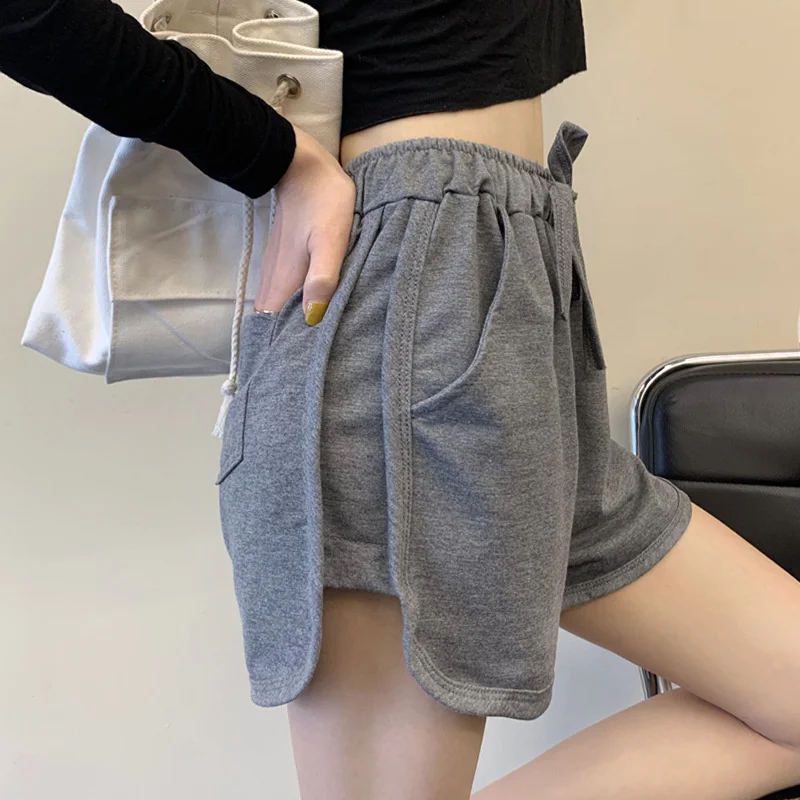 

Yoga Fitness 5 Sports High Waist Shorts Women 2021 New Summer Clothes For Leisure Running Pants Loose Home Pants Street Style
