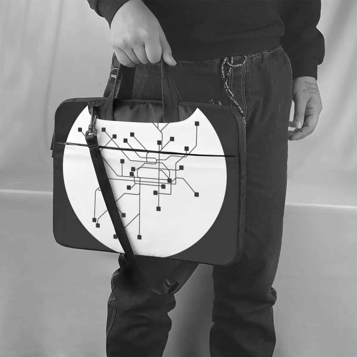 

Map Laptop Bag Case Kawaii Travelmate Computer Bag Clutch Shockproof Laptop Pouch