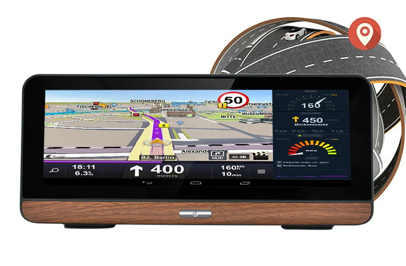 4G камера GPS 7 8 &quotAndroid 5 1 Автомобильные видеорегистраторы WIFI 1080P видеорегистратор