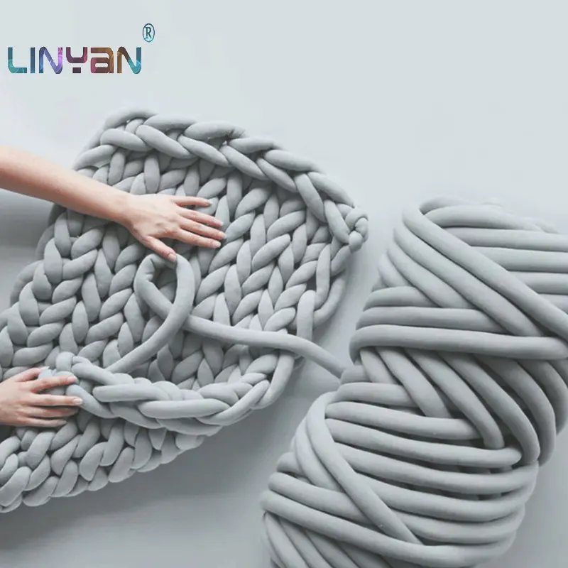 250 г пряжа для одеяла ручной вязки основа из крупной толстой пряжи пола сделай сам