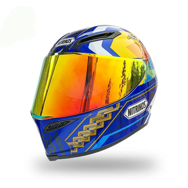 

Adult Motorcycle Helmet Professional Racing Motocross Unisex route Casque Motor Capacete Casco Off-road Cartoon