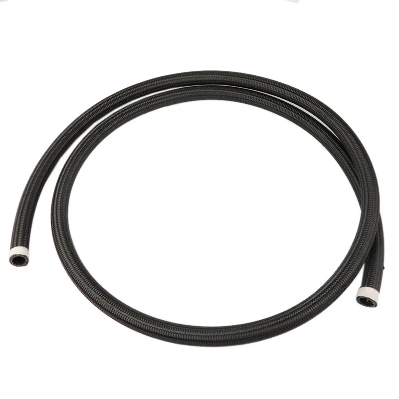 2 м шланг подачи топлива AN4 AN6 AN8 AN10 Нержавеющая сталь Плетеный PTFE тормоза