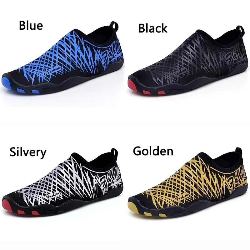 Кроссовки для плавания мужские и женские мягкая дышащая светильник пляжа легкие