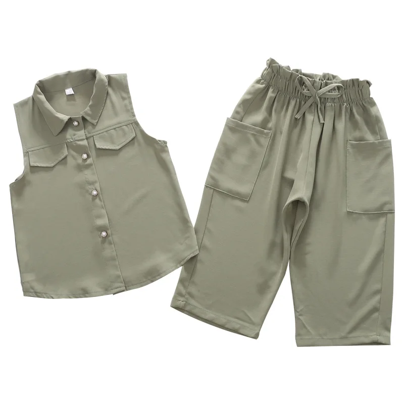 

Girls' summer suit 2021 new Korean summer fashion suit