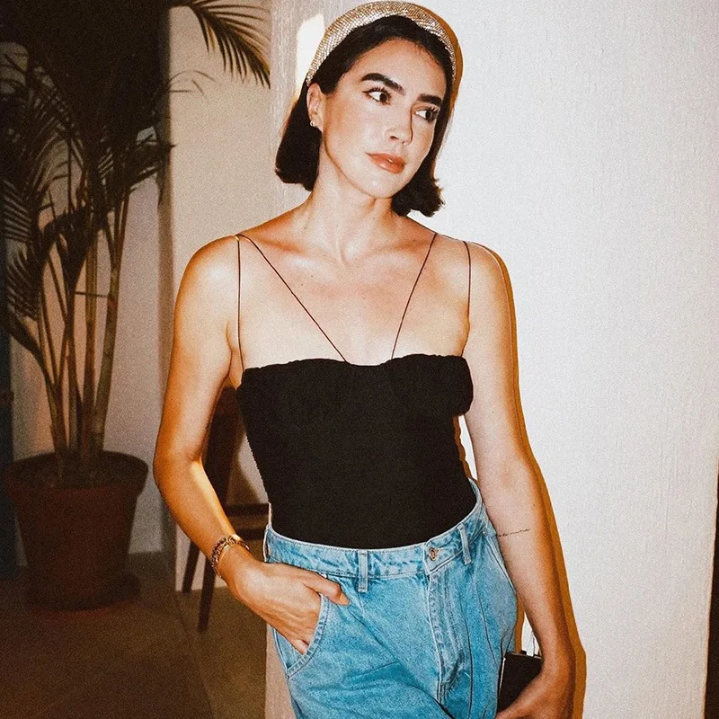 Лидер продаж новинка 2021 Осень-зима женский сексуальный комбинезон на одно плечо