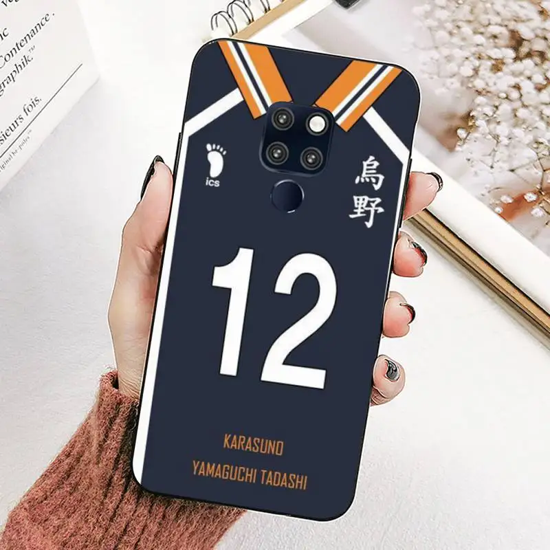 

New Haikyuu Hinata Attacks Anime Phone Case for Huawei Mate 10 20 lite pro Y 5 6 7 8 9 prime 2019