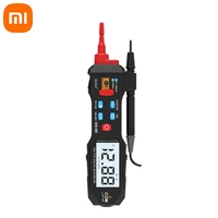 xiaomi duka lcd digital high precision multimeter pen flashlight non contact detection sound light screen alarm easy measurement