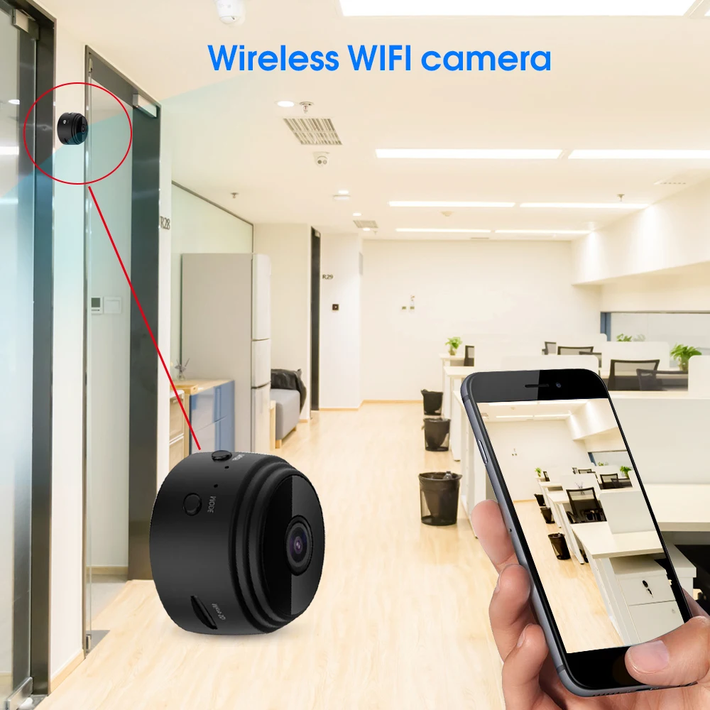 Мини Wi Fi камера A9 Full 1080P инфракрасная микрокамера ночного видения беспроводная IP