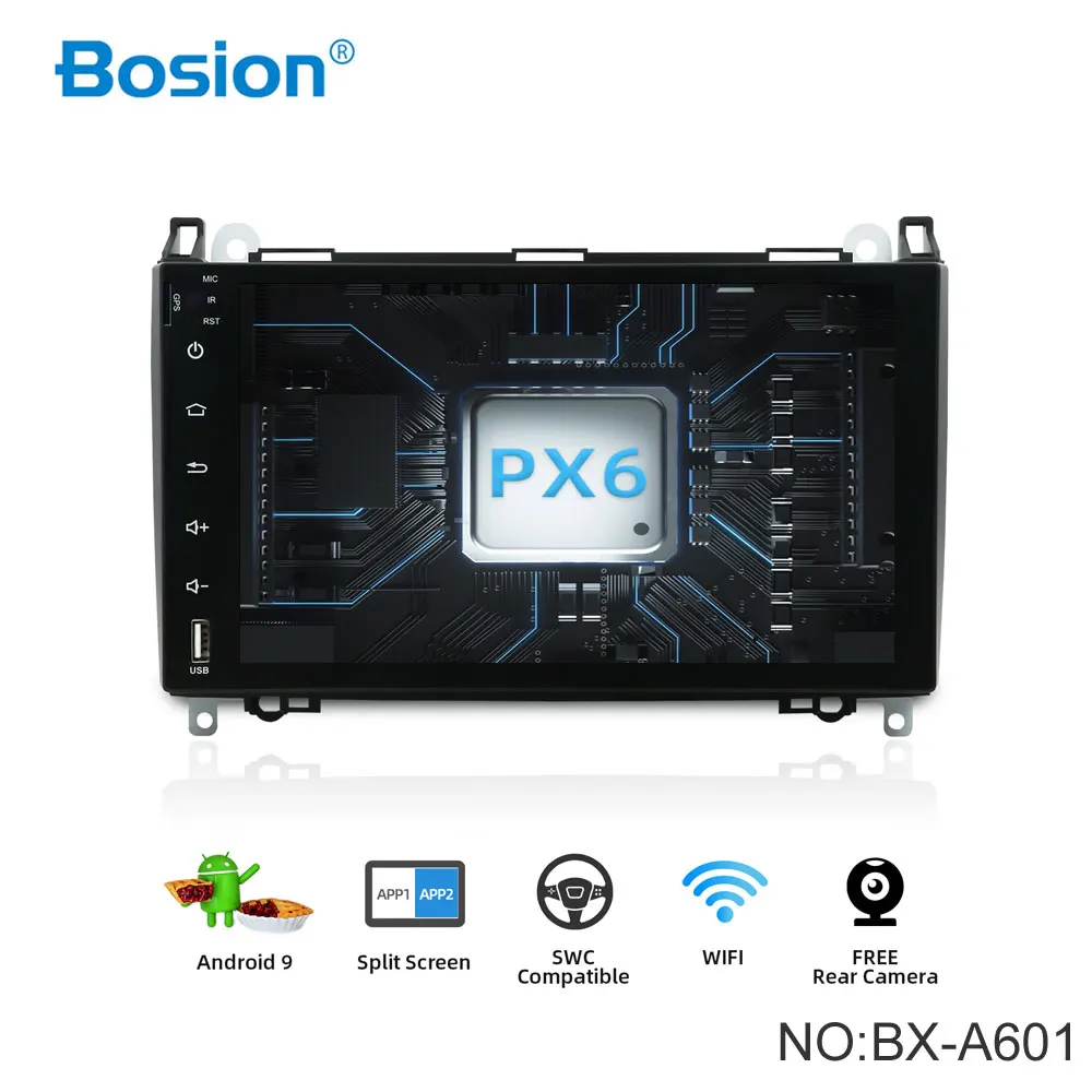 Автомобильный DVD плеер с радио Android 10 для Mercedes Benz Sprinter B200 W209 W169 B class W245 B170 Vito W639 2 DIN GPS