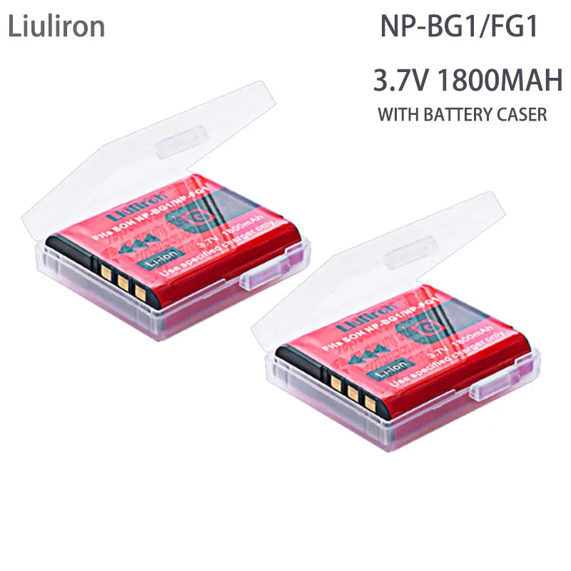 2battery NP-BG1/FG1 NP-BG1 NP BG1 FG1 Батарея запасная часть для цифровой камеры с фоновой подсветкой SONY Cyber-shot DSC-H3 DSC-H7 DSC-H9 DSC-H10 DSC-H20 DSC-H50 DSC-H55 DSC-H70 Камера - Цвет: 2battery