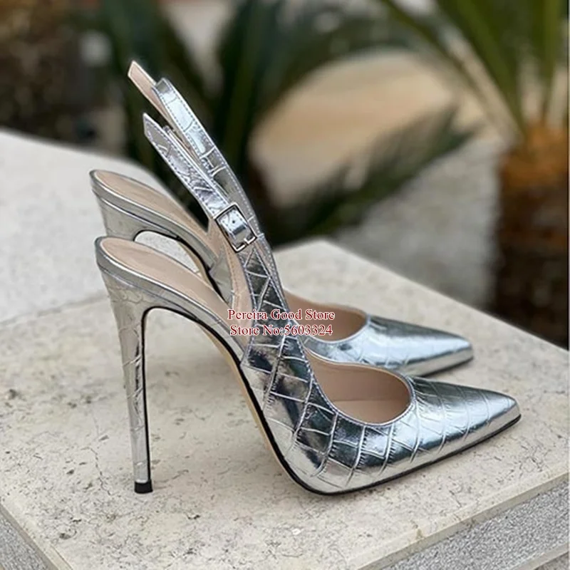 Туфли лодочки на шпильке пикантная кожа под змеиную кожу заостренный носок