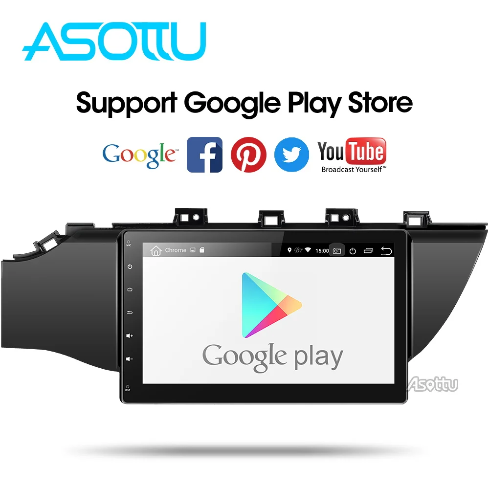 Автомагнитола Asottu KI303 2 Гб + 32 ГБ android 9 0 PX30 с dvd-плеером для Kia rio 4 2016 2017 2018 2019 - купить