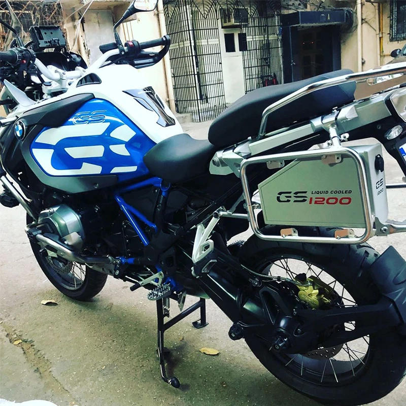 Для BMW R1250GS LC Adventure 2019 2020 левый ящик для инструментов R1200GS 13 18 CNC алюминиевый 5 литров