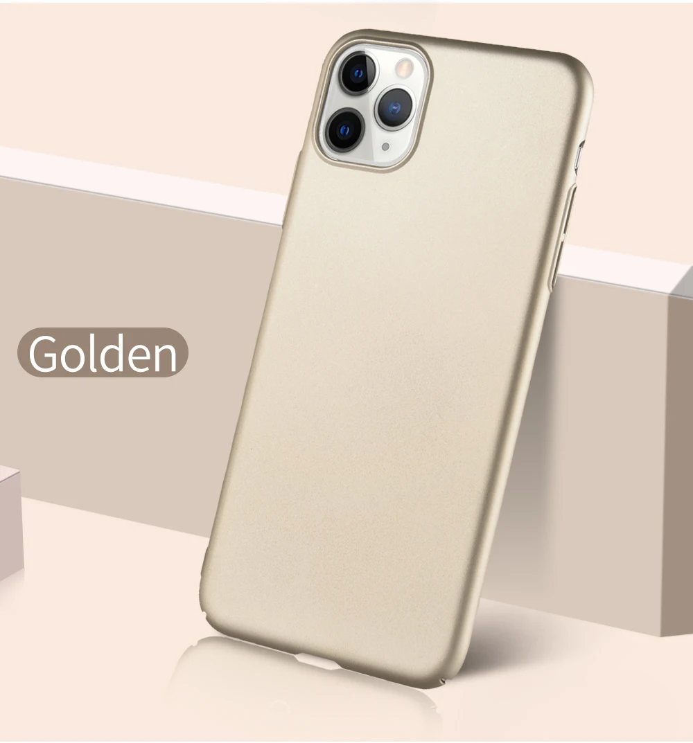Для iPhone 11 Pro Max чехол 5,8/6,1/6,5 дюймов оригинальные lenuo Жесткий PC матовый чехол Защитный чехол для телефона чехол для iPhone11 Pro задняя крышка