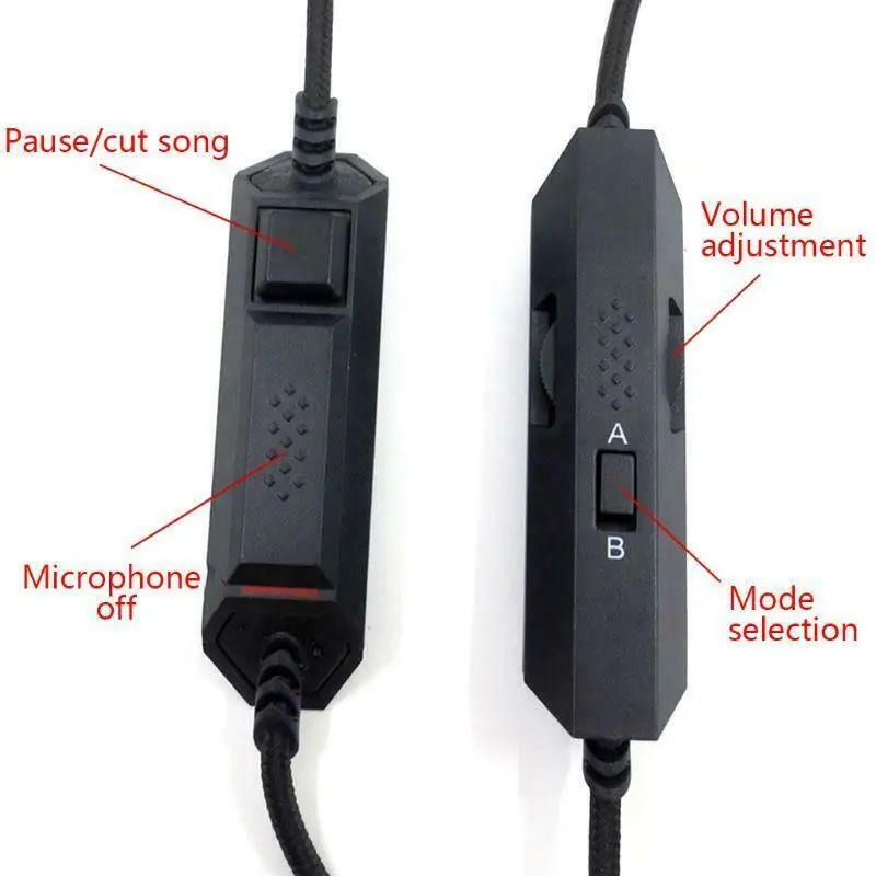 Headphone Cable with In-Line Mic Volume Control for Logitech G233 G433 G PRO X | Электроника