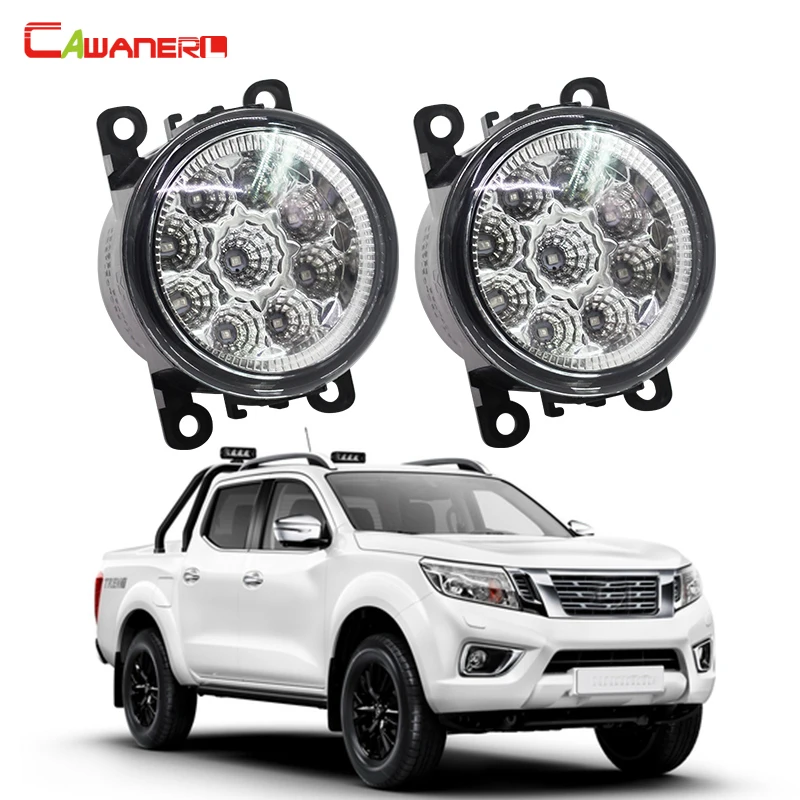 Cawanerl 1 пара автомобиля Светодиодный дневной светильник противотуманной фары DRL