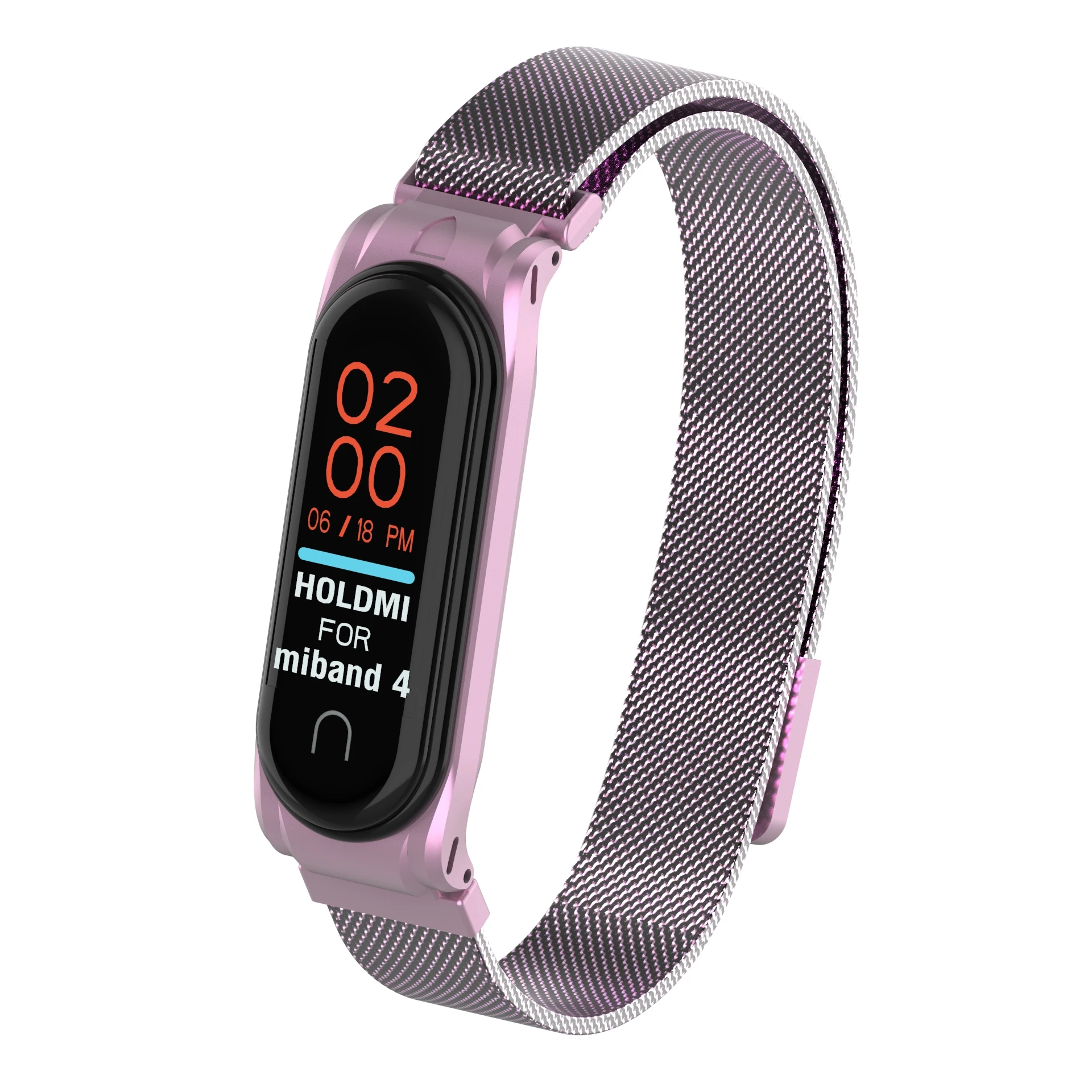 Браслет Amazfeel для mi band 4 металлический ремешок mi band 4 ремешок на запястье из нержавеющей стали ремешок для mi band 3 mi band 3 ремень