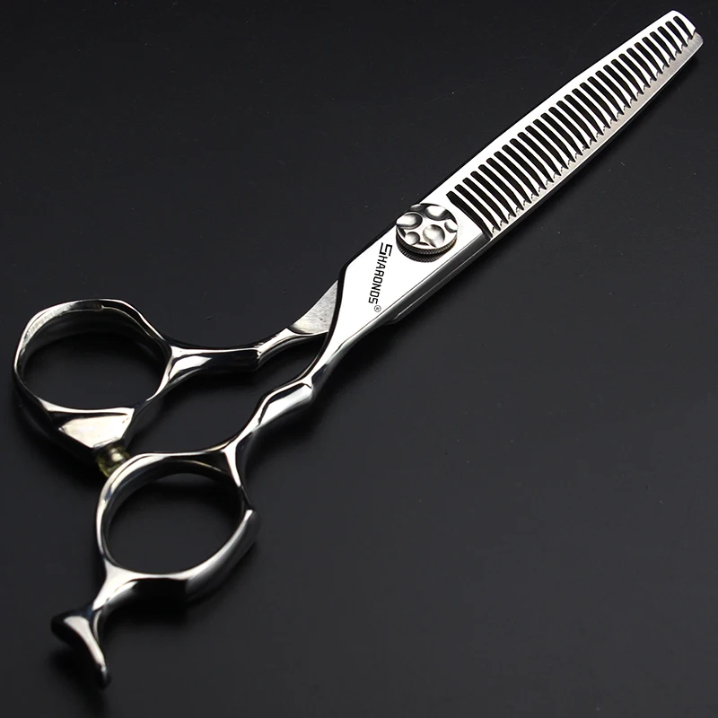 

Sharonds Hair Salon Hairdressing Scissors Flat Cut No Trace Thinning Scissors 6 Inch Hair Stylist Special Bearing Barber Shears