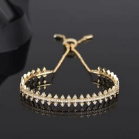 charm z shaped gold color bracelet water ripple gear summer gift gold toothed jewelry bracelet for women
