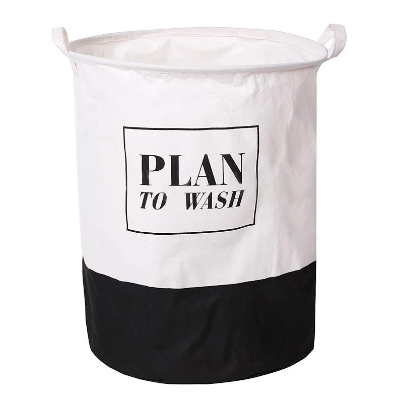 40*50 см Складная льняная корзина для стирки белья хранения|Корзины белья| |