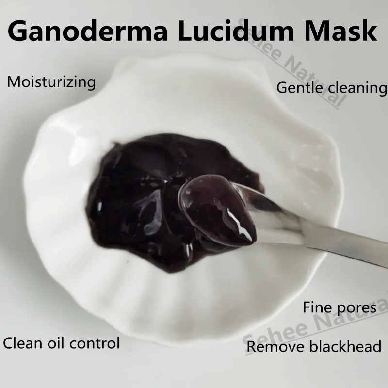 

10pcs Ganoderma Lucidum Mask Cleansing Mask Gentle Clean Firming Pores 15g/pc Wrinkles Lifting Skin Care Mask Gel