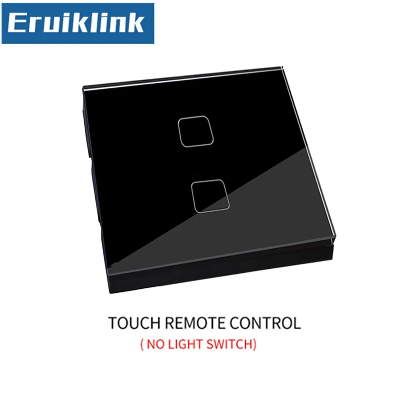 Touch remote control ЕС/Великобритания Стандартный 1/2/3 местный 1 позиционный сенсорный пульт дистанционного управления Управление переключатель, Белый/Черный Стекло Панель выключатель лампы 220 В настенный светильник переключатель - Цвет: Touch remote control