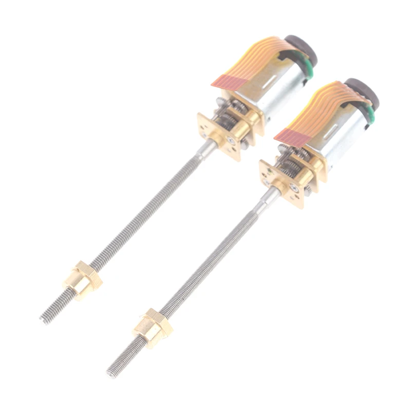 Прецизионный электромотор с длинным валом N20 редукторный двигатель CW CCW Micro DC 3 7 V |